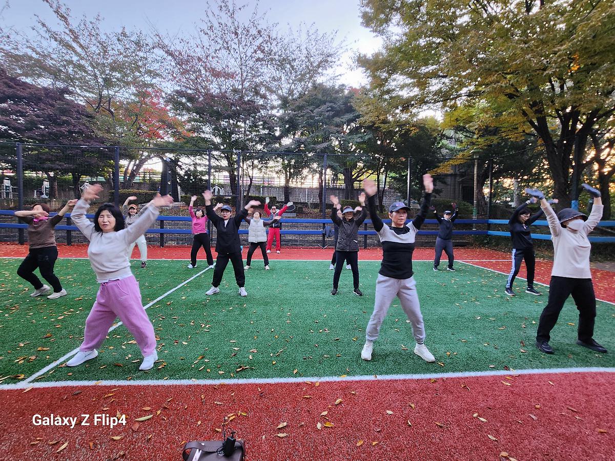 (해달맞이생활체육교실) 2025년 11월 해달맞이 수업사진 사진