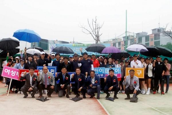 제16회 동구협회장배 테니스대회 사진