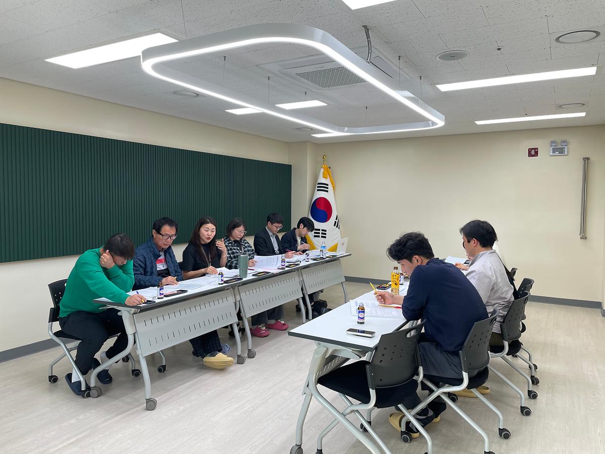 2026년  중·동구체육회 회원종목단체장 선거추진 관련 실무자 회의 사진