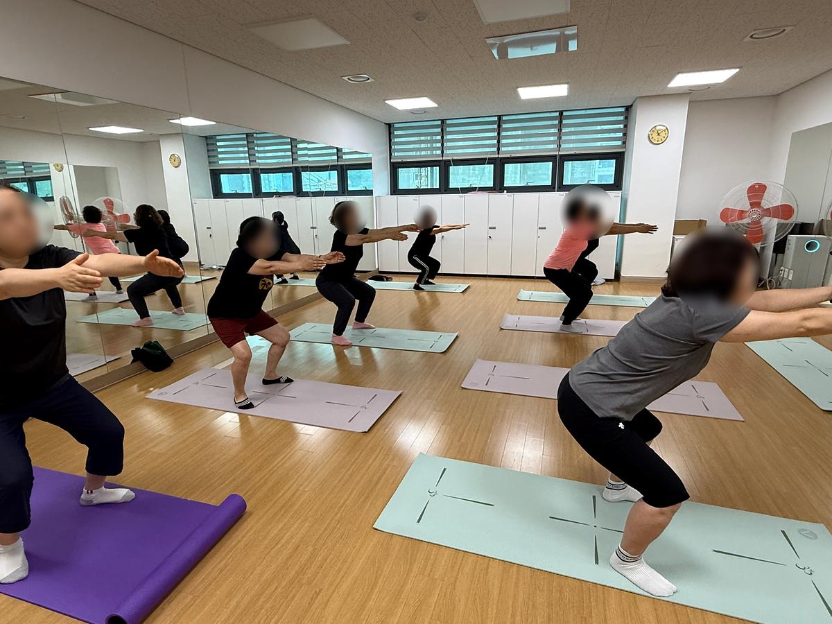 8월 수업지도 현황(이연화 지도자) 사진